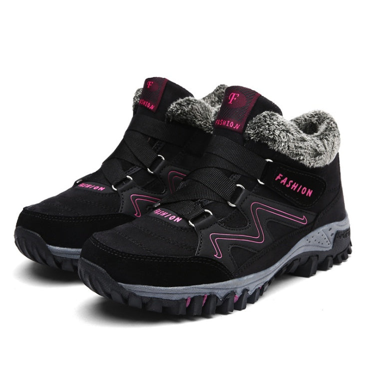 Women's Outdoor Snow Velvet Warm Flats