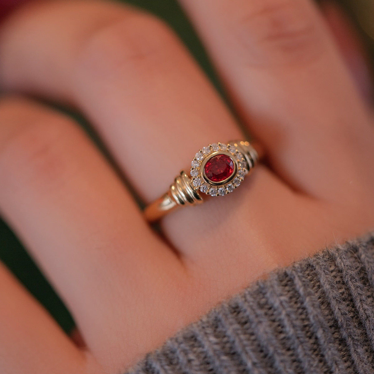 S925 Sterling Silver Female Ring