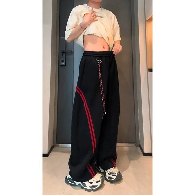 Men's Casual Retro Wakizashi-style Sweatpants