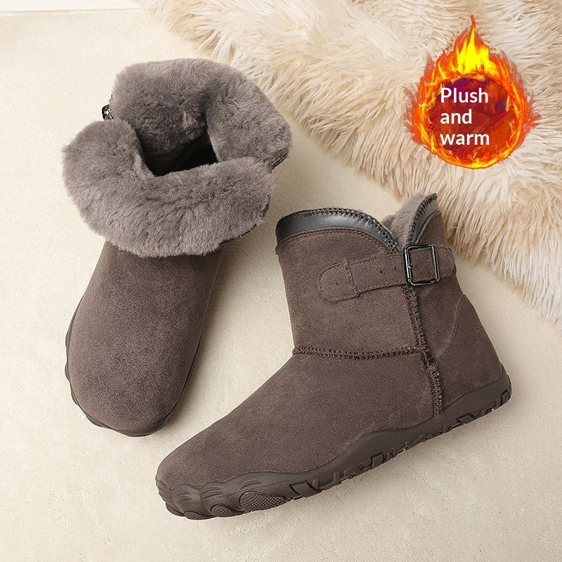 Leather Anti-Slip Five-Finger Boots