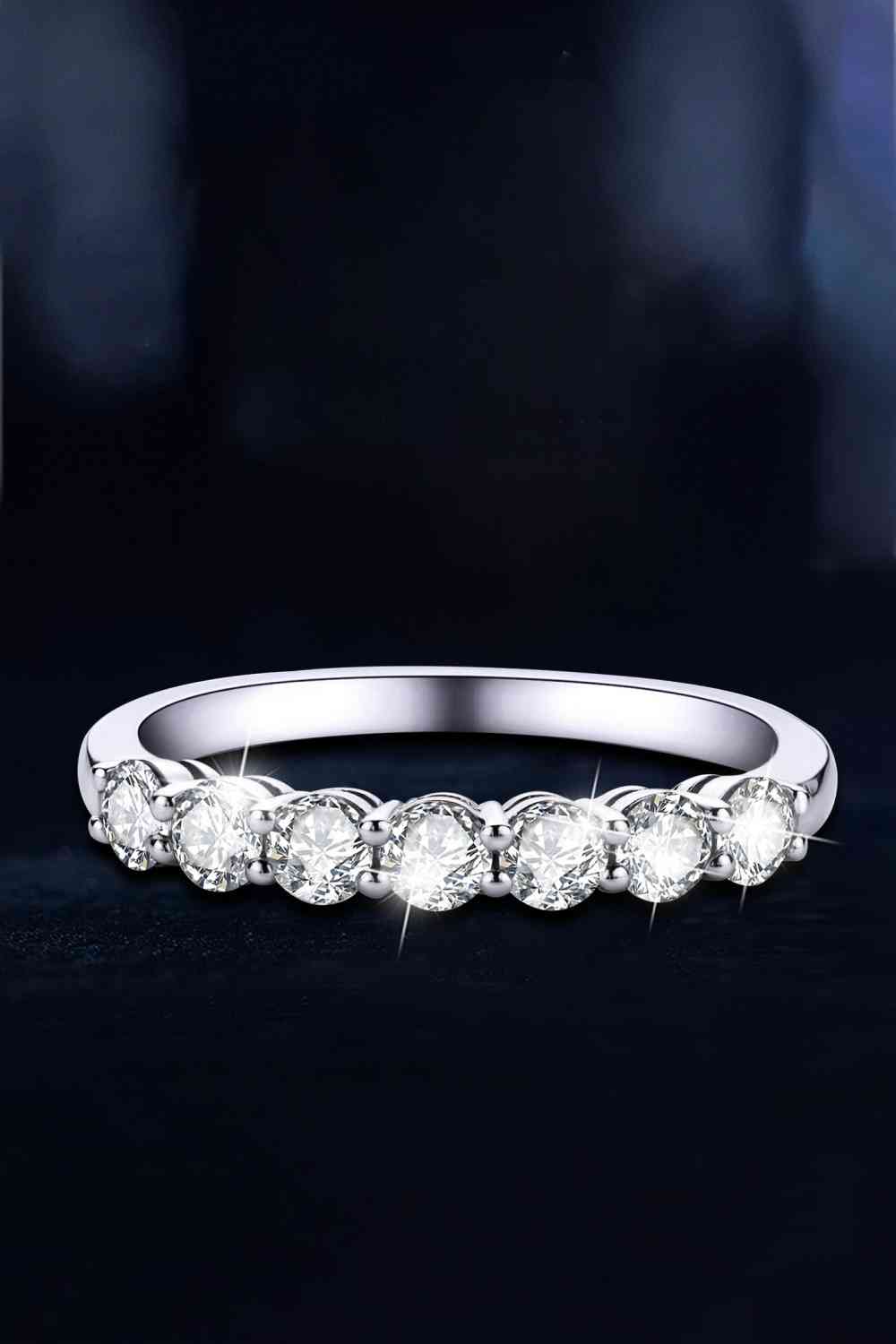 Can't Stop Your Shine Moissanite Ring – Elegant Minimalist Design