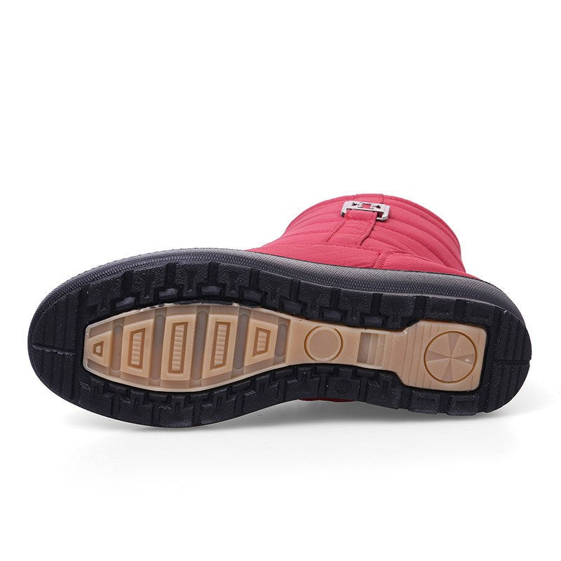 Women's Flat-Bottomed Warm Snow Boots