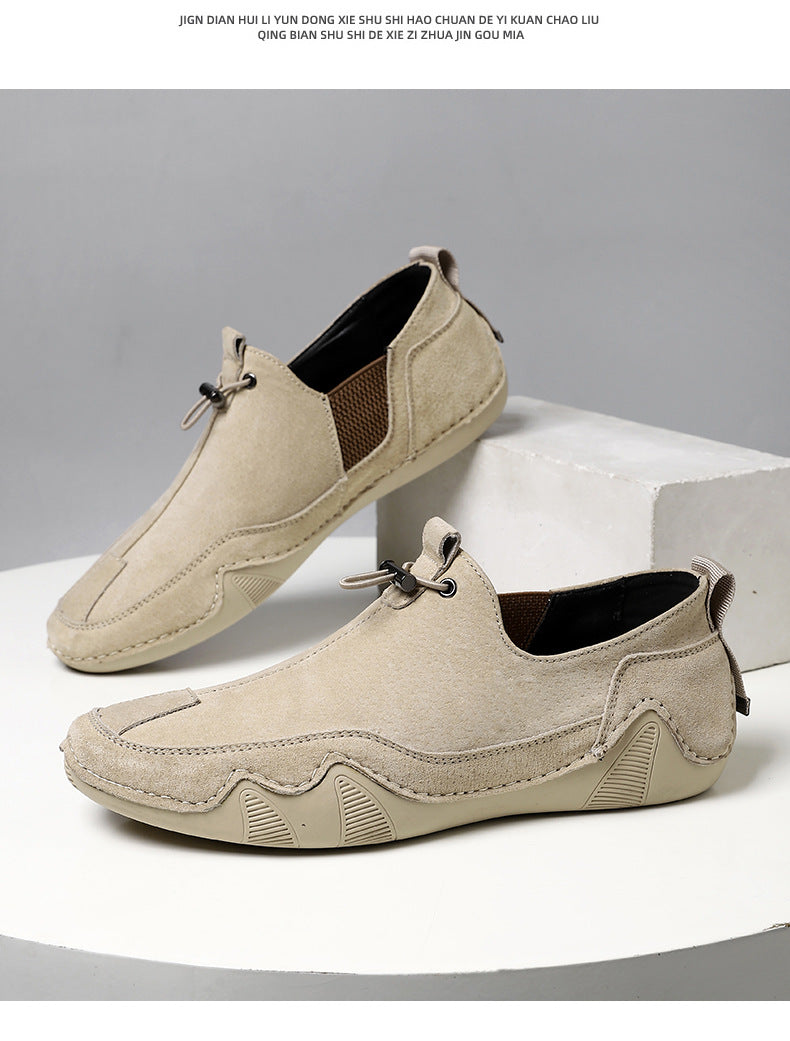 Men's Leather Casual Flats