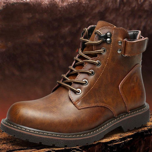 Botas Martin de hombre con forro polar, de caña media, informales