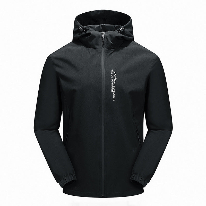 Fashion Casual Hooded Windproof Jacket