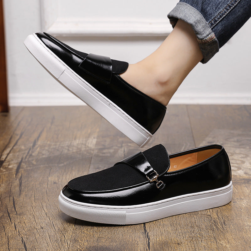 Leather Shoes Business Slip-on Casual Shoes Men