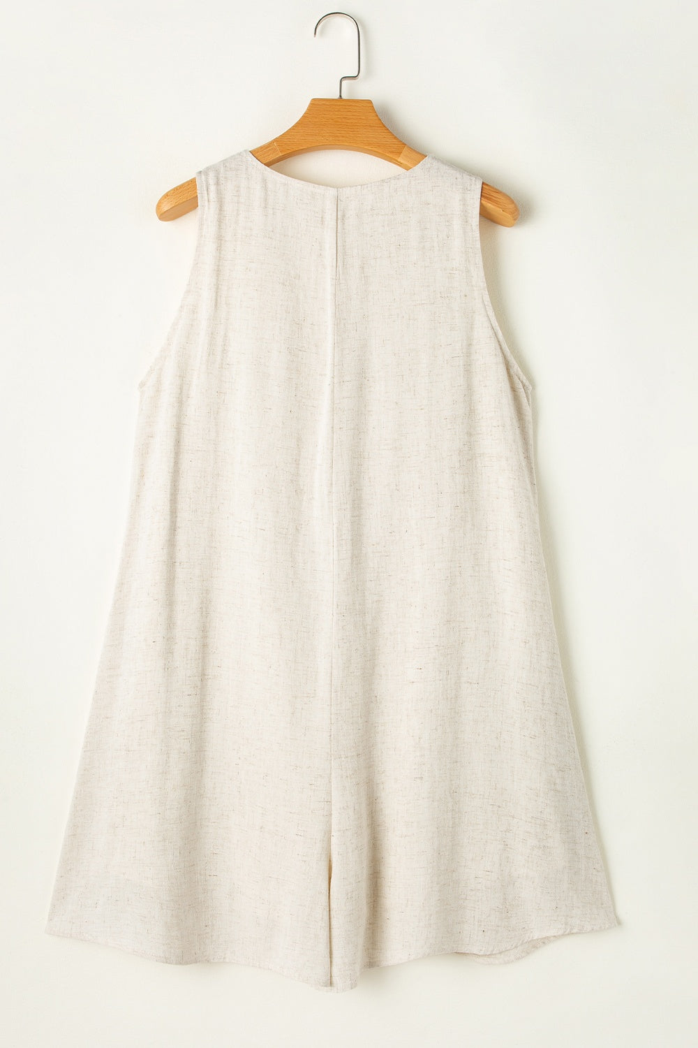 Romper sin mangas con cuello de pico