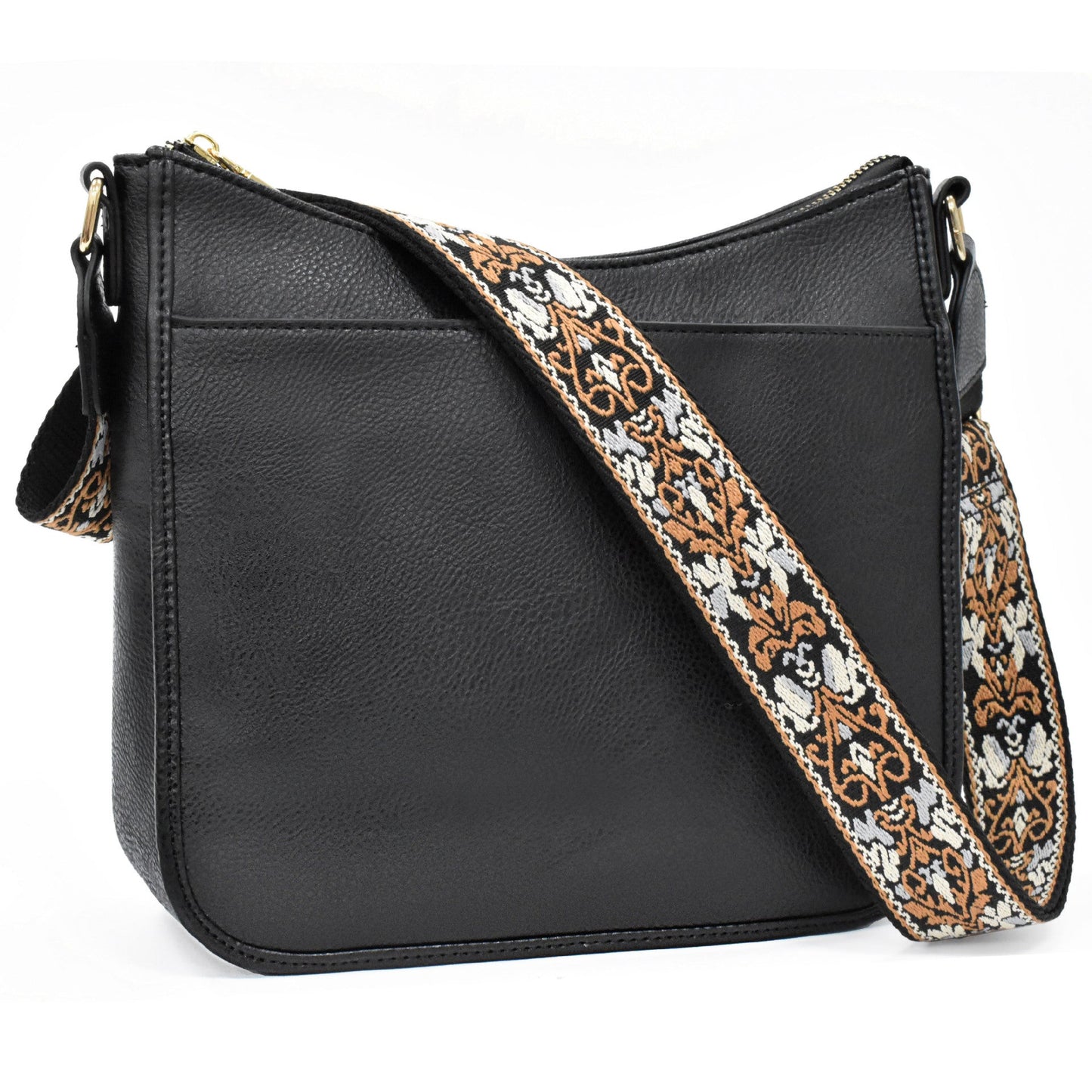 Women's Retro Solid Color Messenger Bag