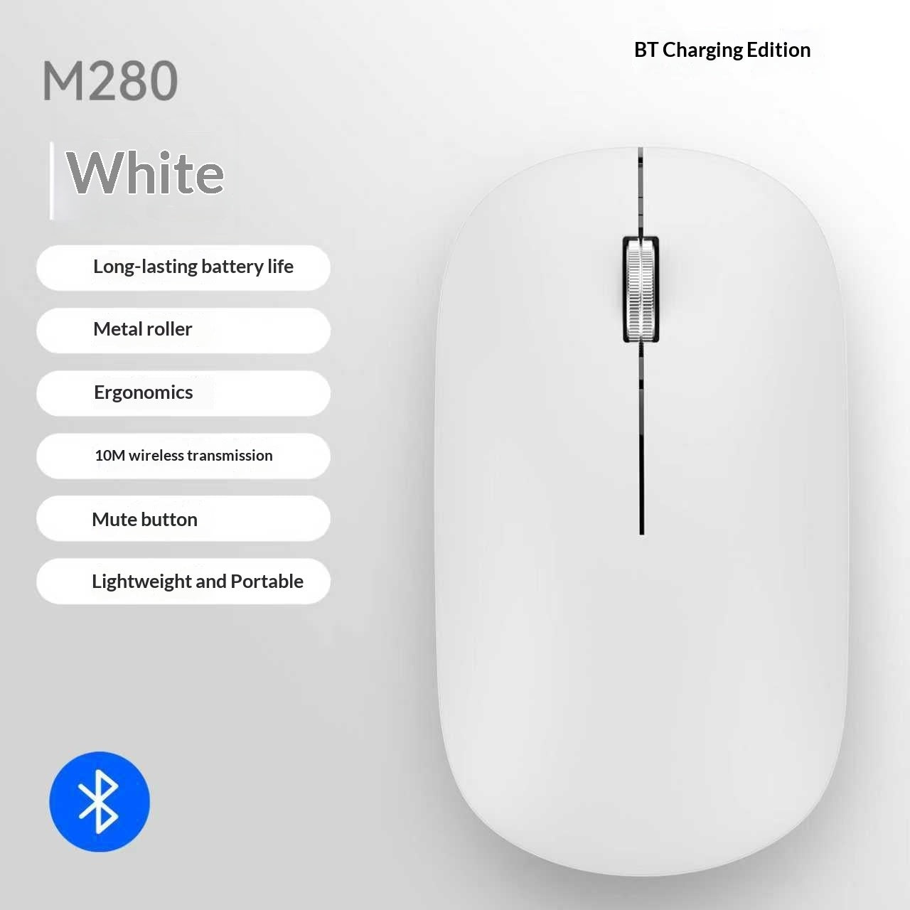 Ultra-thin Bluetooth Dual-Mode Wireless Mouse