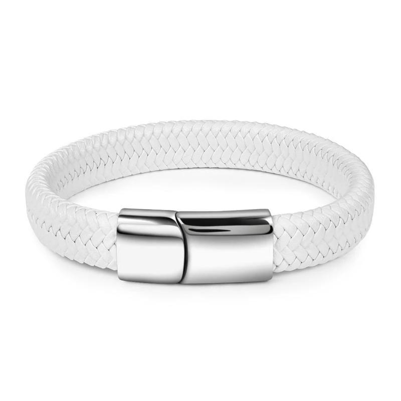 Classic Men's Faux Leather Bracelet