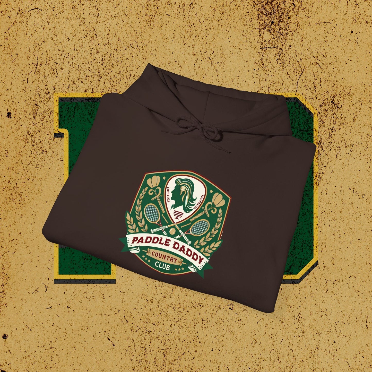 Sudadera con capucha Paddle Daddy, sudadera unisex con capucha para papás, comodidad de élite para los irónicamente refinados