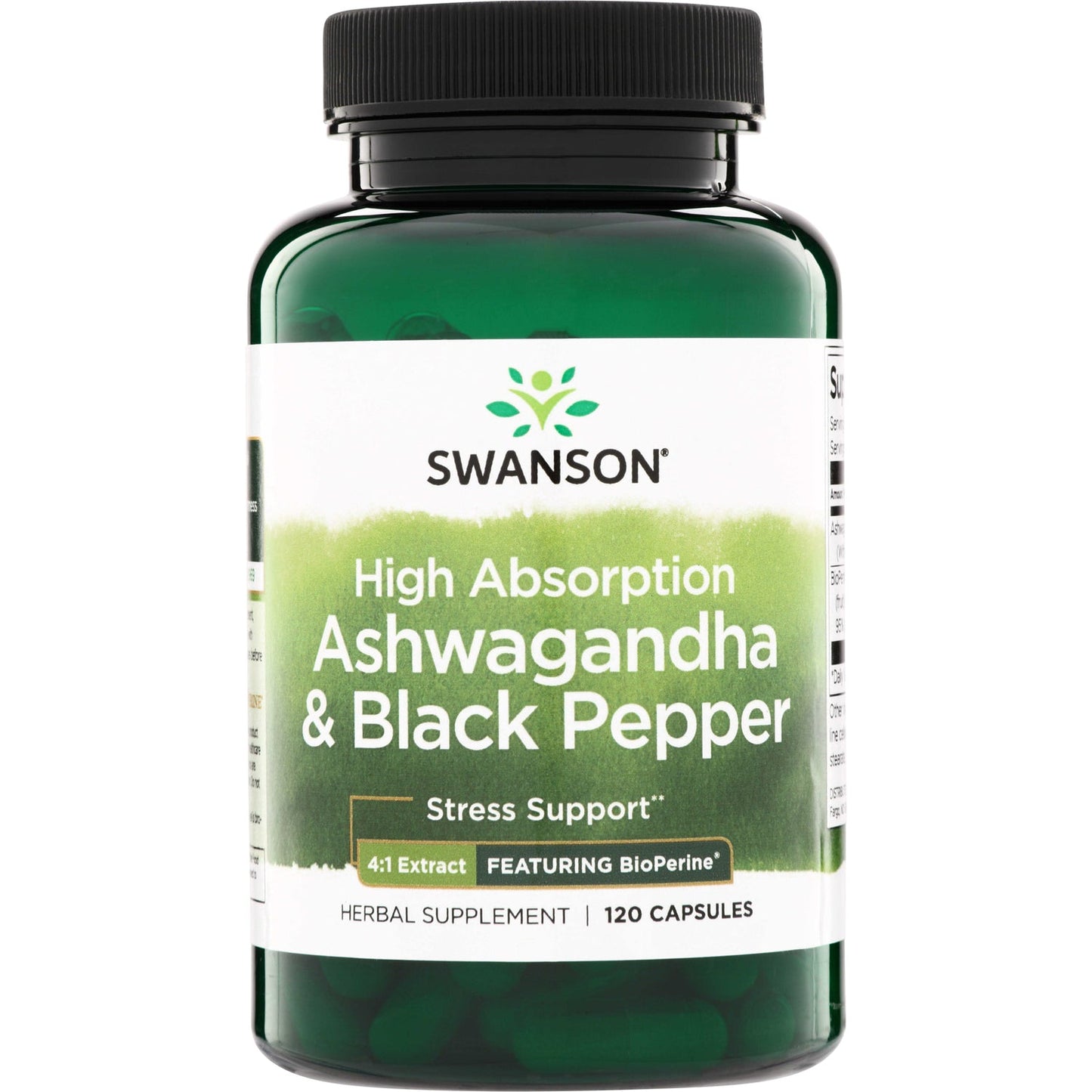 High Absorption Ashwagandha & Black Pepper - Featuring BioPerine