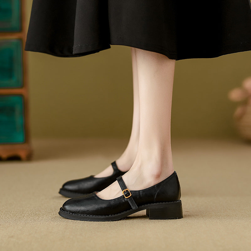 Women's Thick-soled Extra Height Flats