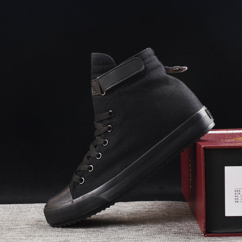 Velcro student canvas shoes