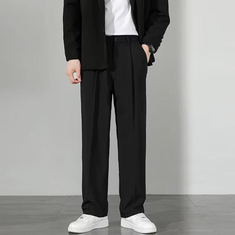 Men's Slim Fit Business Casual Thin Pants