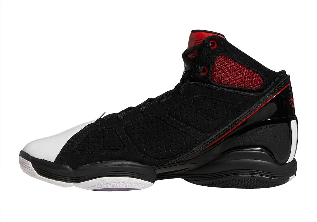 adidas Adizero Rose 1.5 Restomod Mens Shoes Size 10 Color: Black/Red