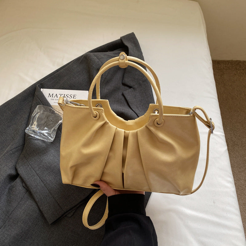 This Years Trend Is Niche Pleated Cloud-shaped Bags For Women