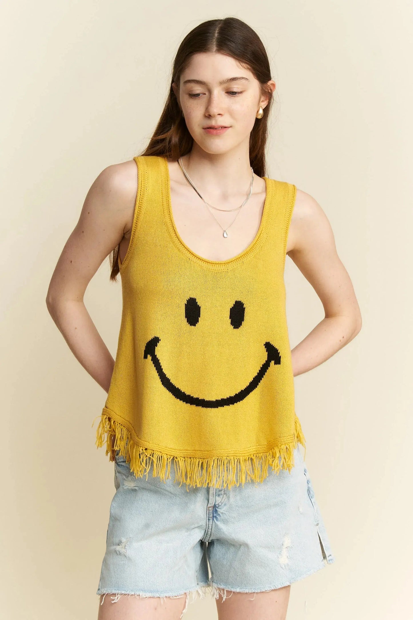 Women's Tank Top Tank Top - Fringe Plus Size - Trendy Comfy
