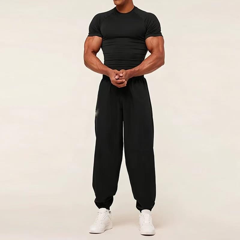 Men's Short-sleeve Quick-drying Breathable Fitness Compression Shirt