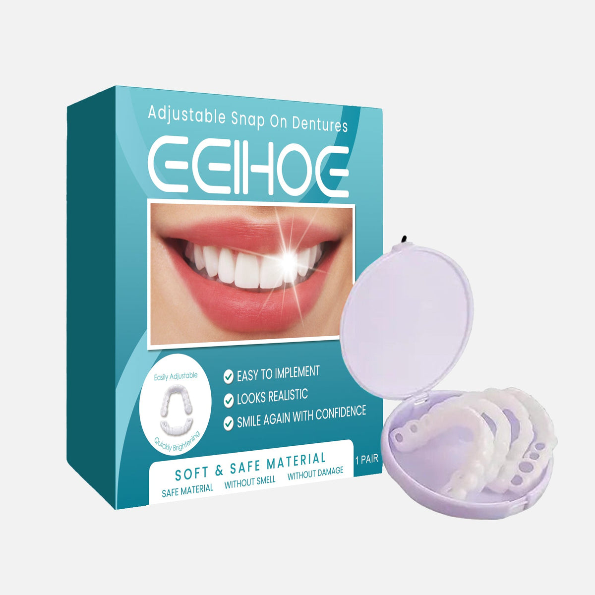 Tooth Comfort Care Set For Daily Oral Hygiene Gentle Teeth And Gum Care Kit Fresh Breath Essentials Easy To Use Compact Set For Home And Travel 1 Pair Per Box