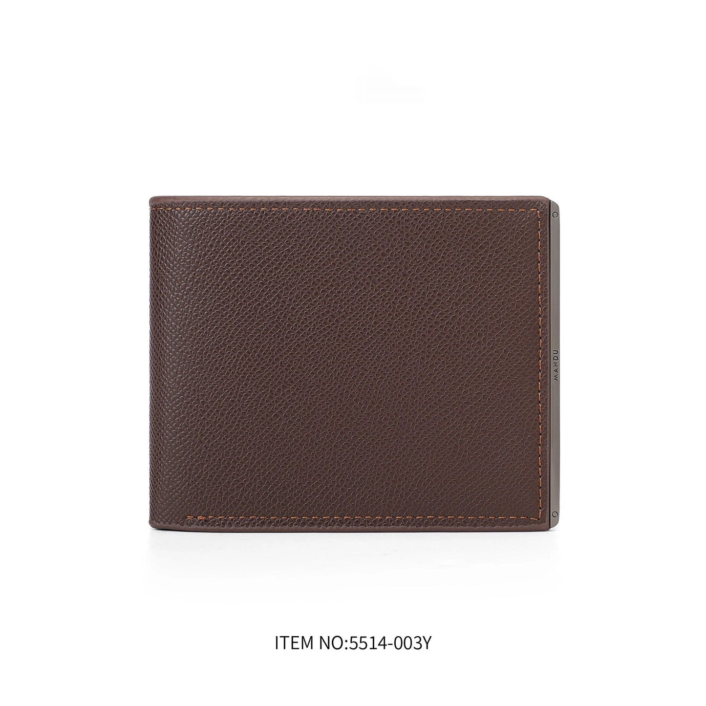 Ultra-thin Premium PU Anti-theft Swiping Large Capacity Multiple Card Slots Men's Wallet