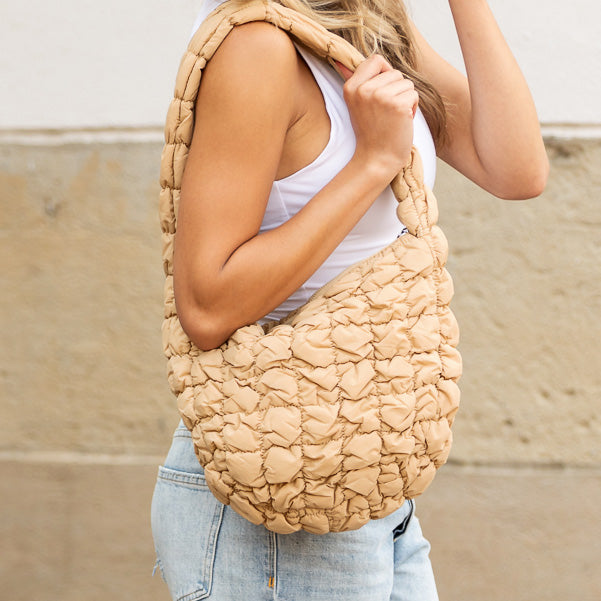 Bolso de hombro acolchado Dale