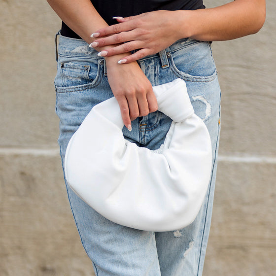 Bolso de mano Gemma con nudo