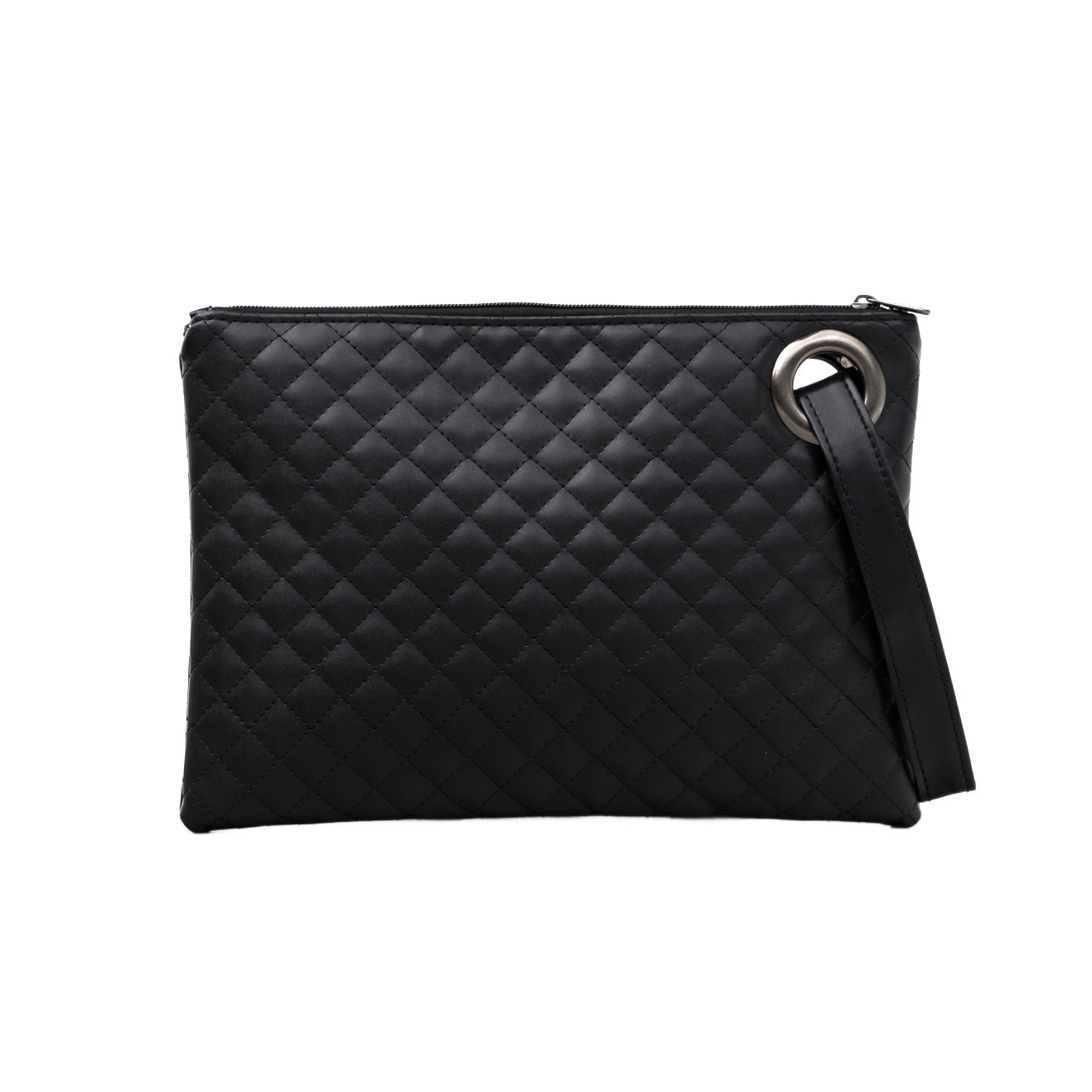 Cartera de mano acolchada