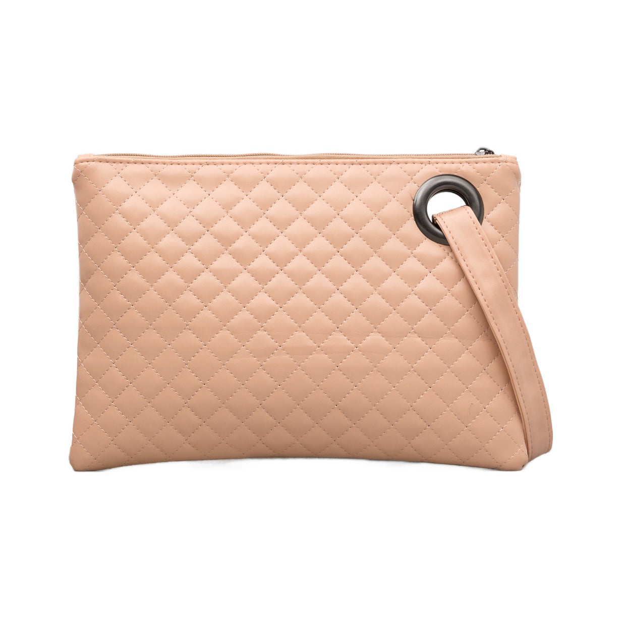 Cartera de mano acolchada