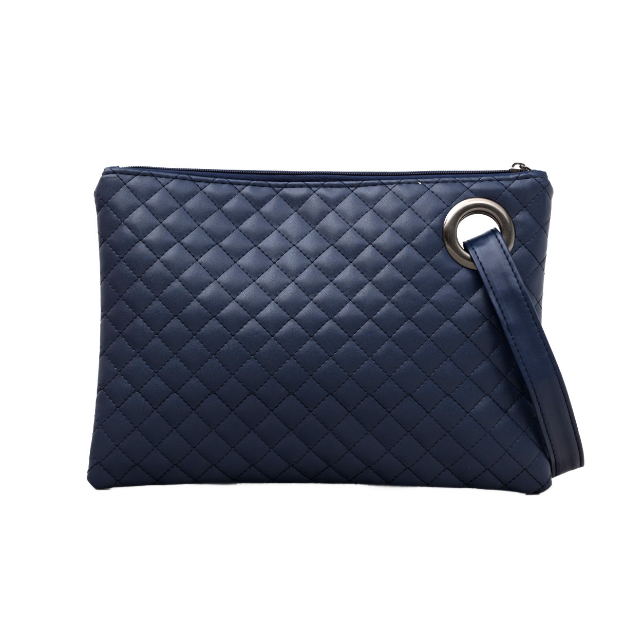 Cartera de mano acolchada
