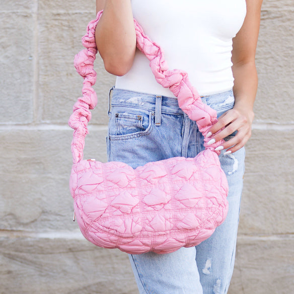 Bolso cruzado acolchado Indy Convertible