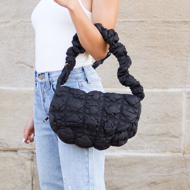 Bolso cruzado acolchado Indy Convertible