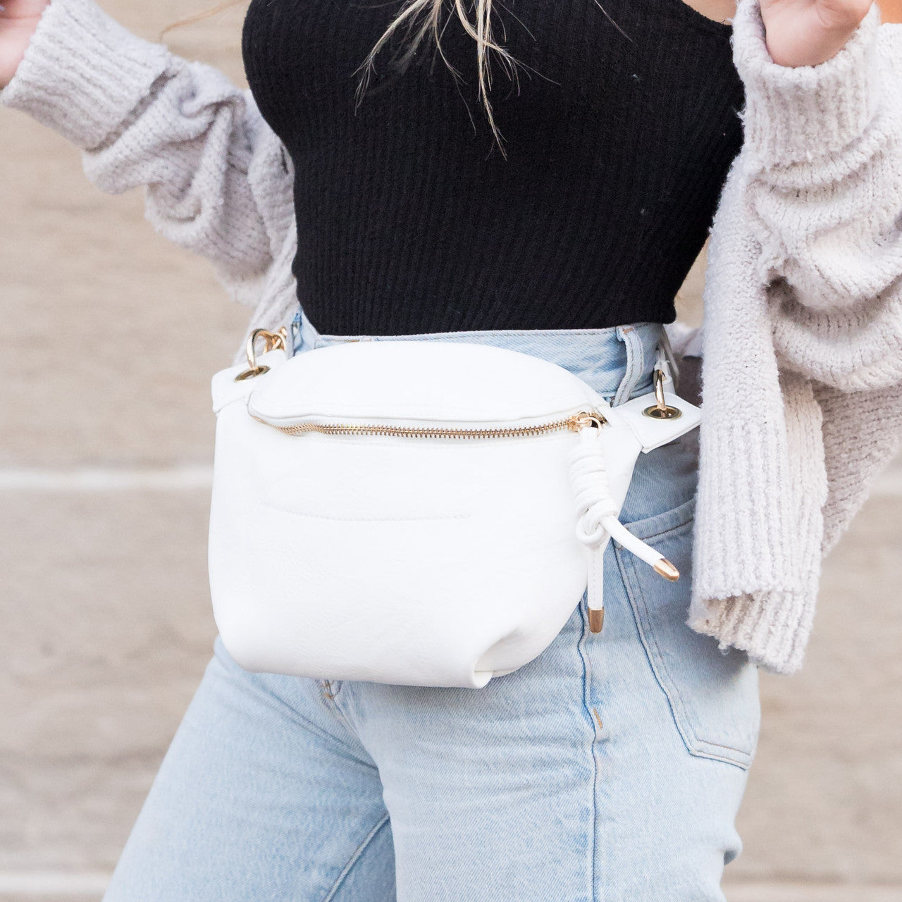 Bolso de lujo convertible bandolera/riñonera