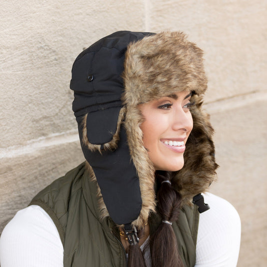Gorro de trampero alpino de aviador