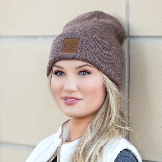 Gorro holgado jaspeado C.C®
