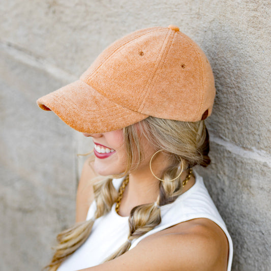 Gorra de béisbol de felpa CC