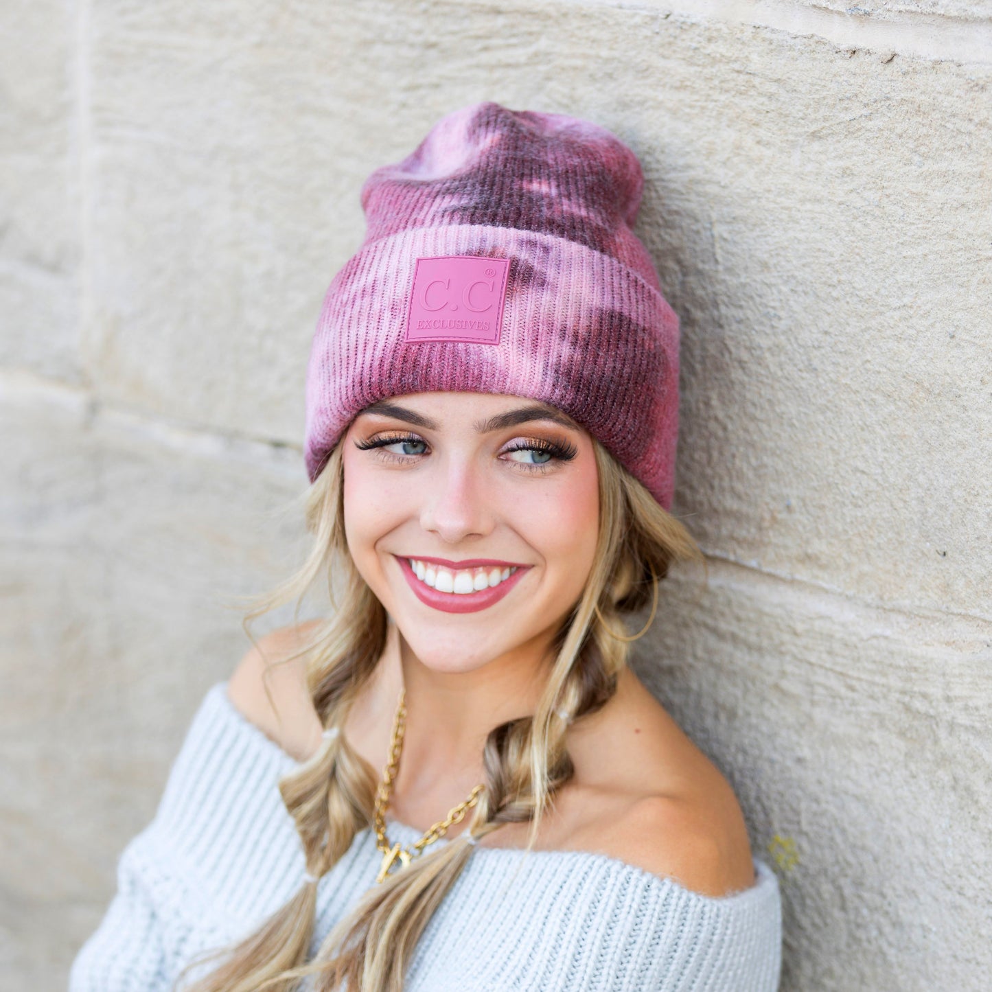 C.C® Gorro holgado Tie-Dye