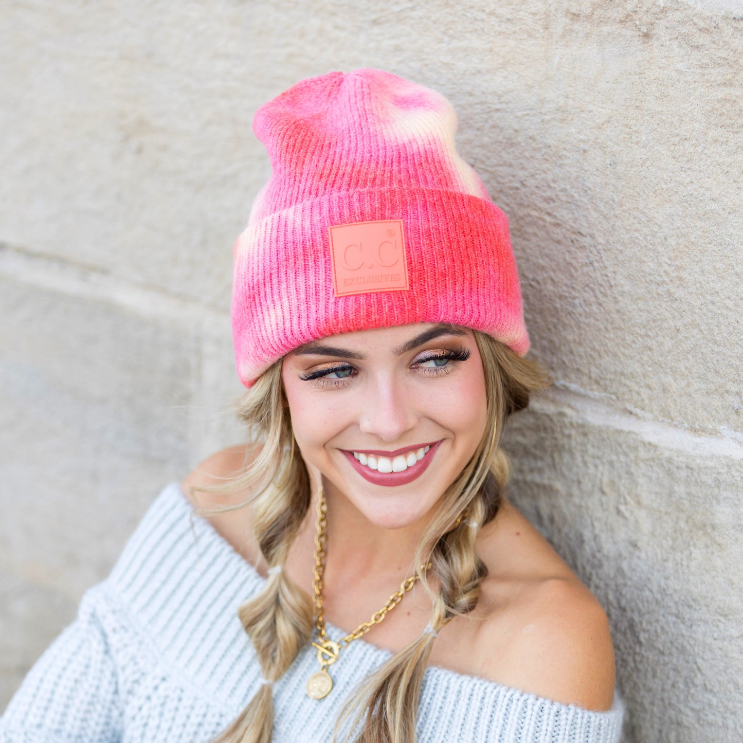 C.C® Gorro holgado Tie-Dye