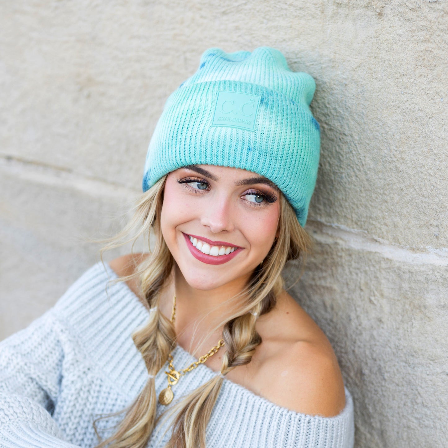 C.C® Gorro holgado Tie-Dye