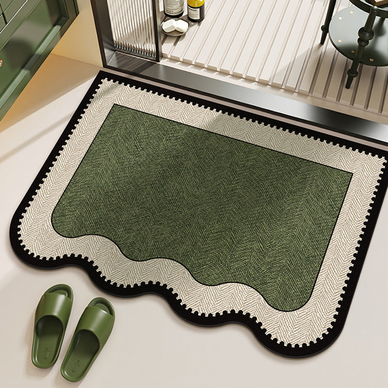 Water-absorbent Non-slip Quick-drying Shower Mat