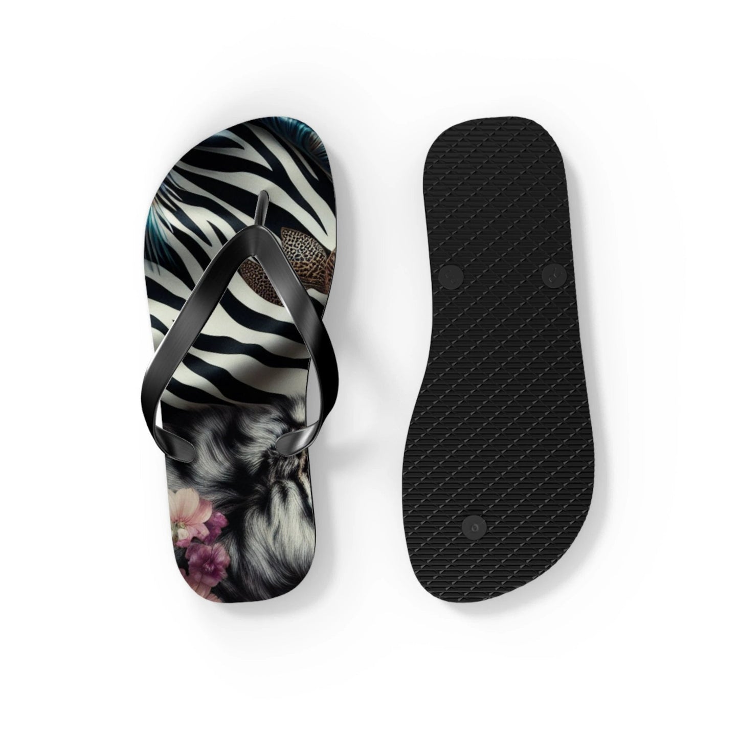 Boho Chic Flip Flops - Trendy Summer Footwear for Beach Days, Pool Parties, Casual Outings, Vacation Essentials, Gift for Her