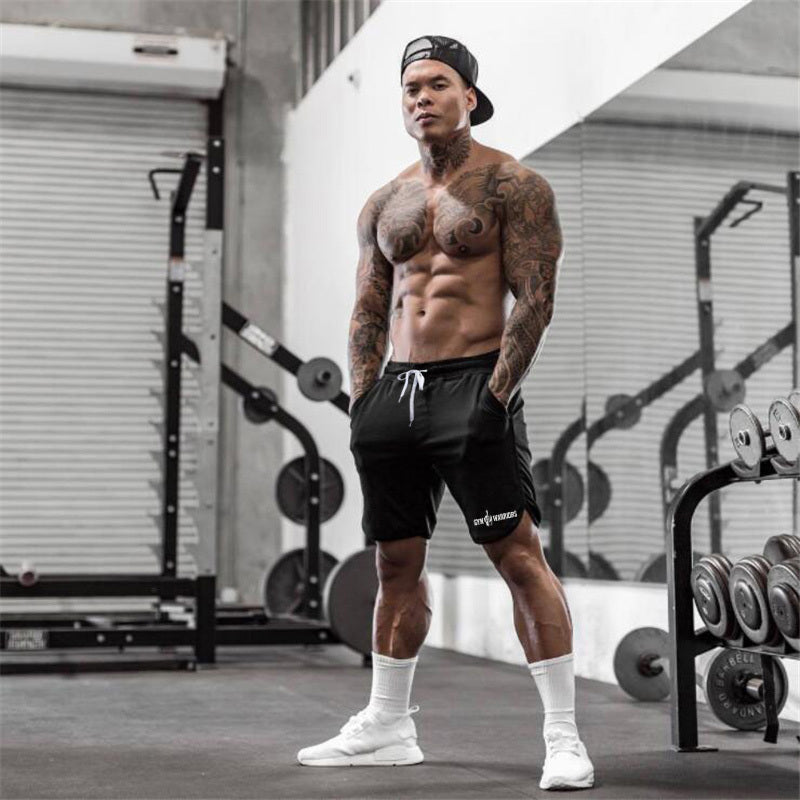 Pantalones Cortos de Malla de Secado Rápido para Fitness