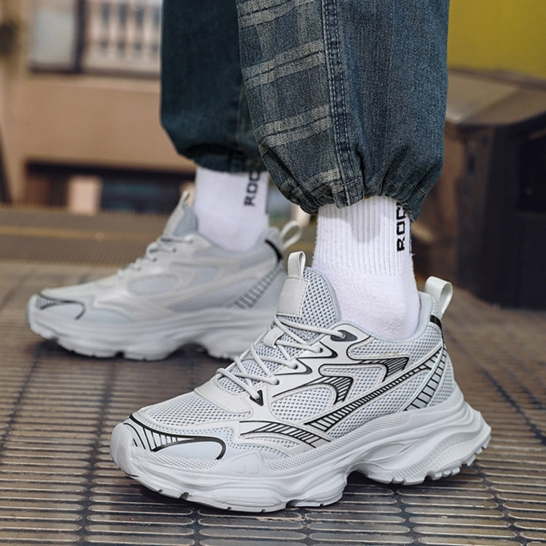 Unisex Casual Breathable Invisible Height Increasing Flats