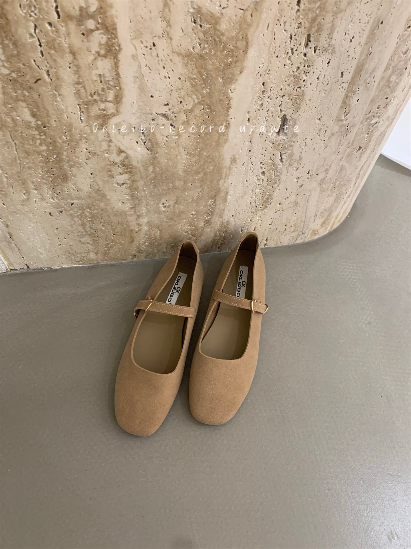 Women's Retro Frosted Flats