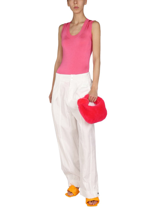 Bottega Veneta Women Wide Leg Pants