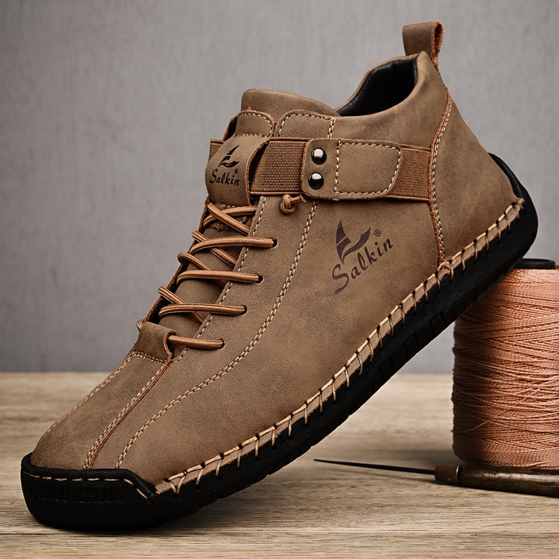Men's Plus Size Handmade Low-top Flats