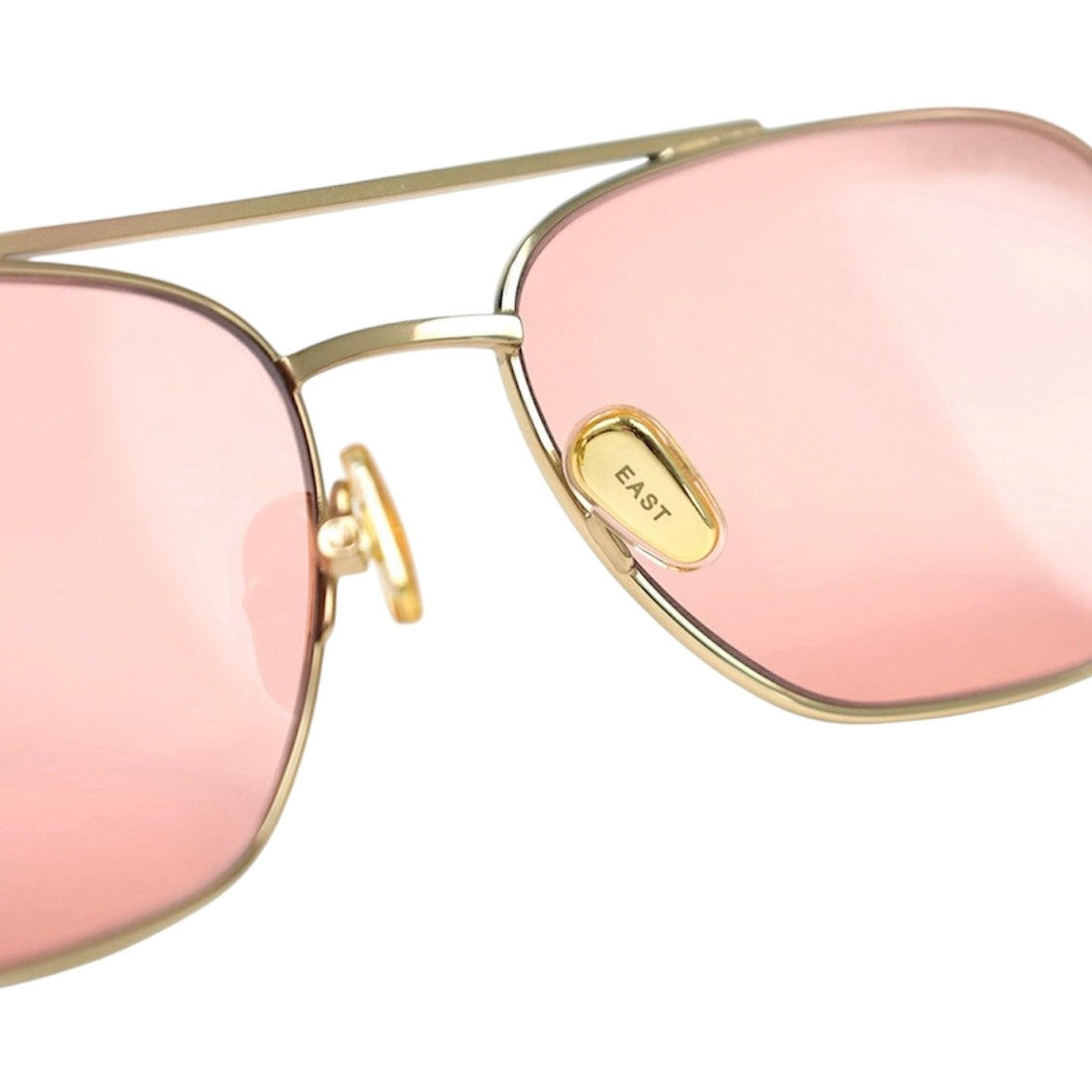 GAFAS DE SOL DE ORO ROSADO DE 18 QUILATES