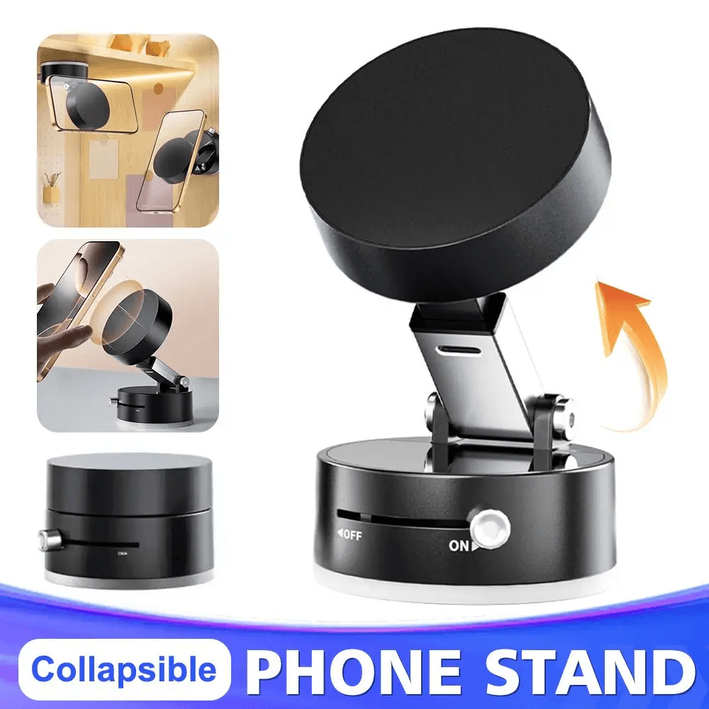Double-Sided Magnetic Suction Phone Holder Foldable & Adjustable Stand