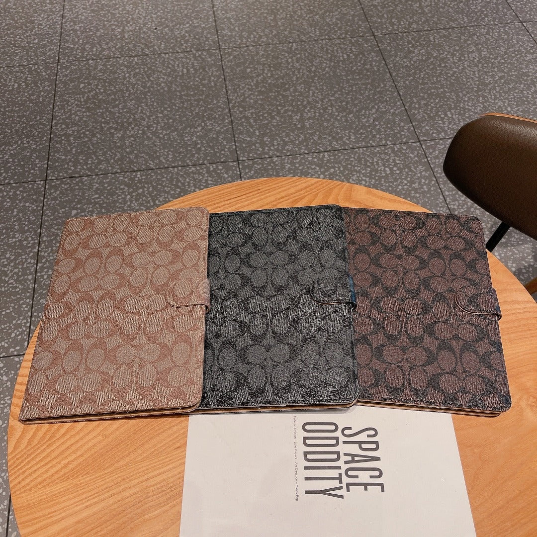 Funda de Piel Clásica Premium para Apple iPad Tablet