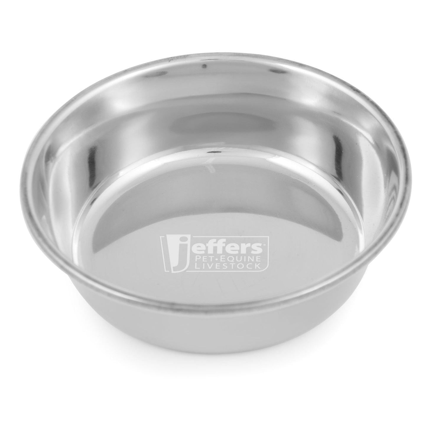 Tazones para mascotas de acero inoxidable de alta resistencia Jeffers – Duradero plato de comida y agua para mascotas, resistente a mordeduras, apto para lavavajillas